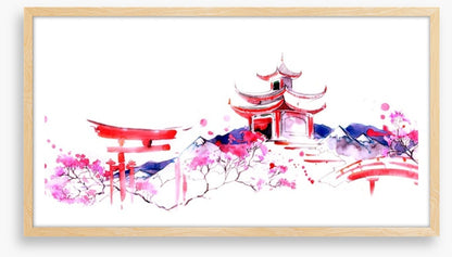 The pink pagoda