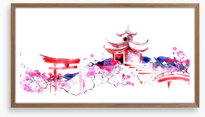The pink pagoda