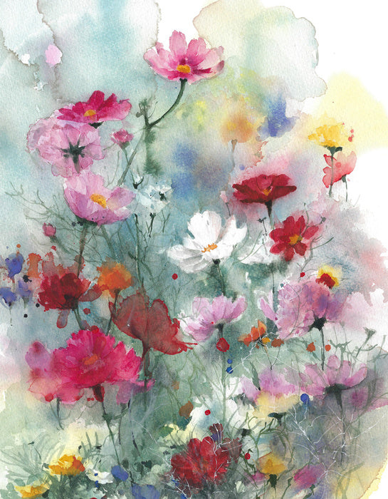 Wildflower aquarelle