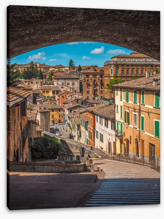 Under the Umbrian bridge