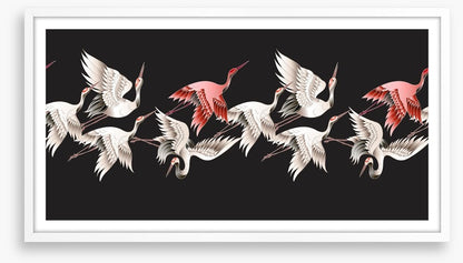 Once in a red crane