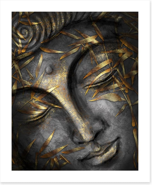 Gilded buddha