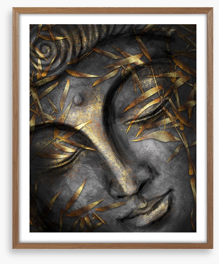 Gilded buddha