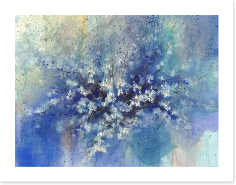 Bloom through the blue