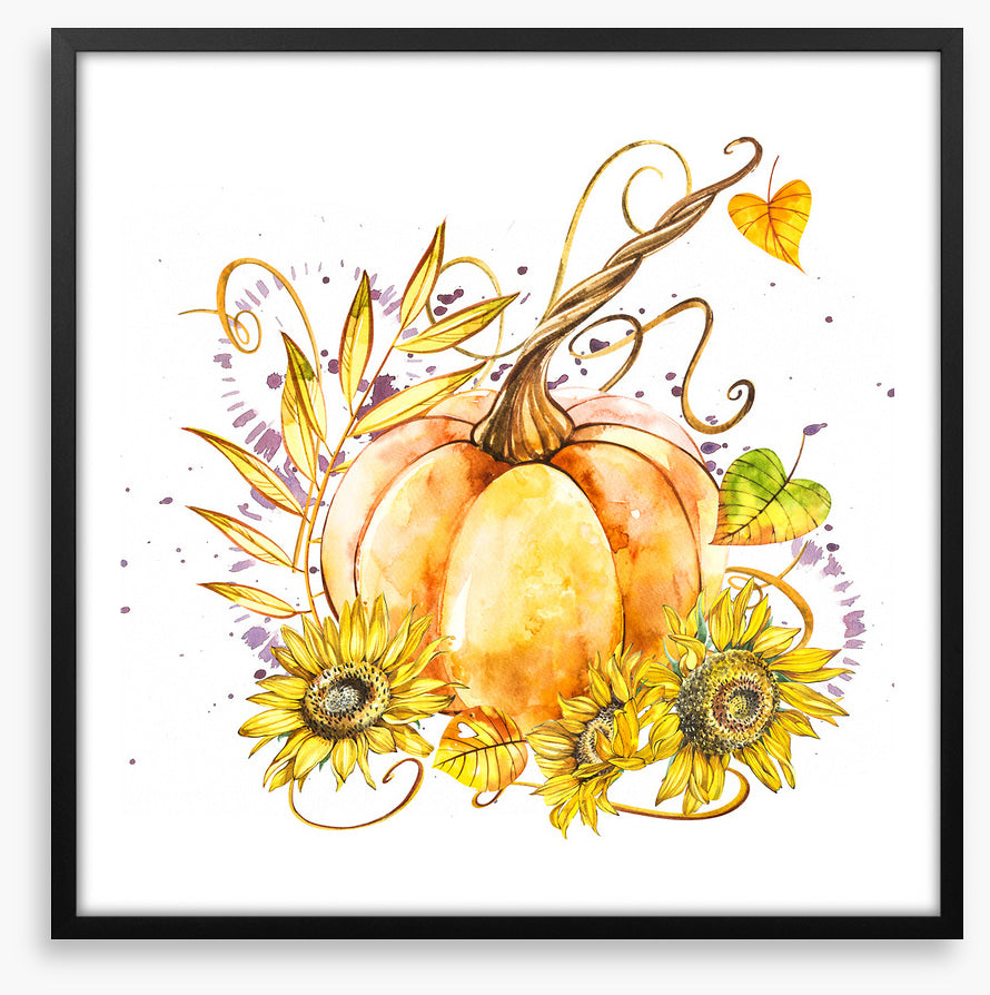 The sunflower pumpkin