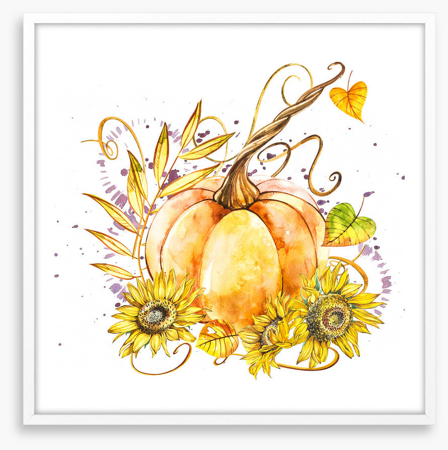 The sunflower pumpkin