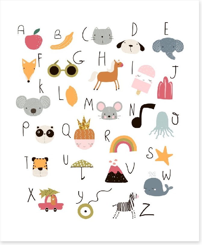 Alphabet and Numbers