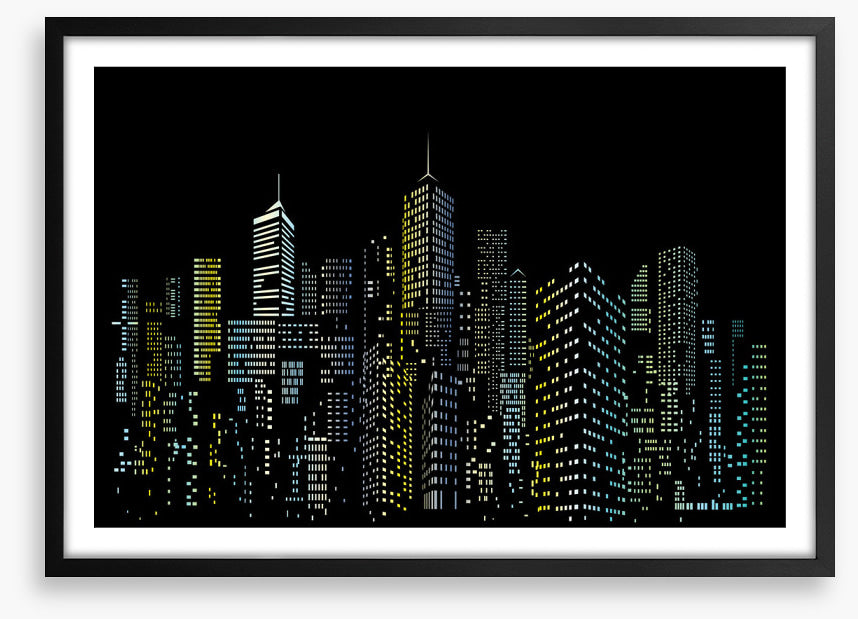 New York night lights