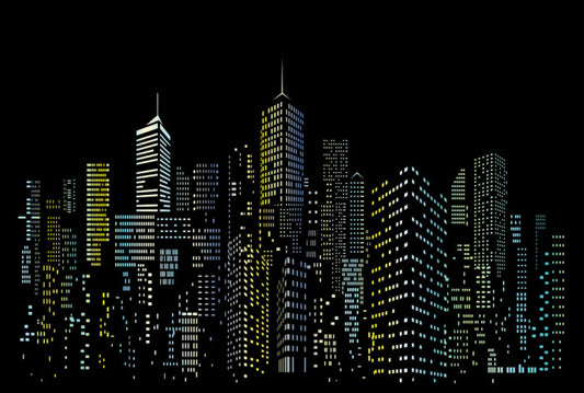 New York night lights