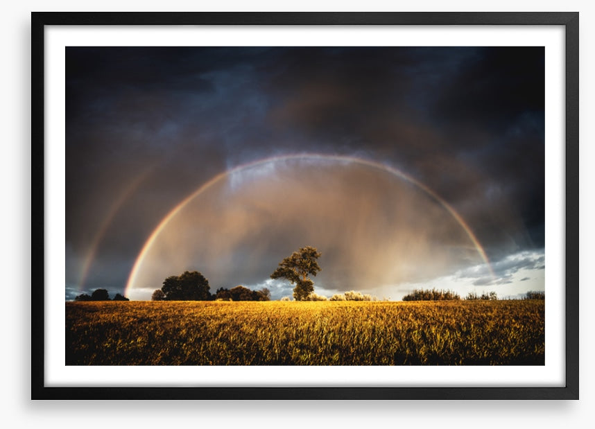 Rainbow in the storm