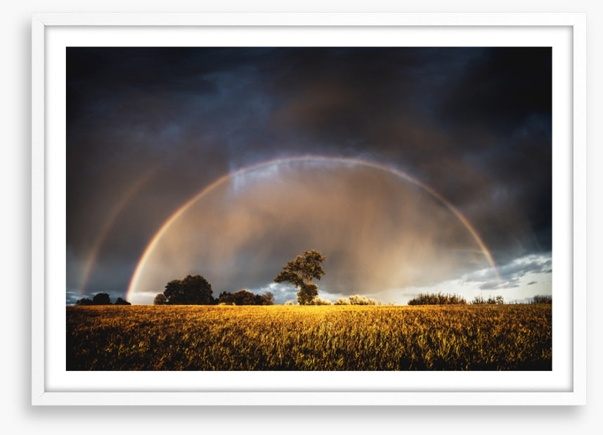 Rainbow in the storm