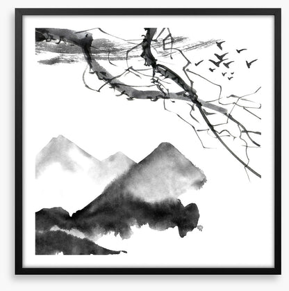 Branching mountains
