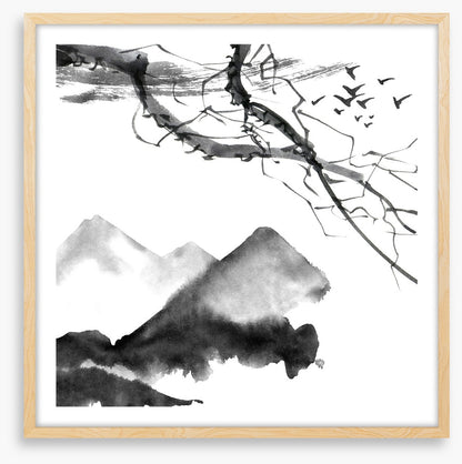 Branching mountains