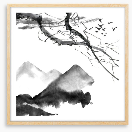 Branching mountains