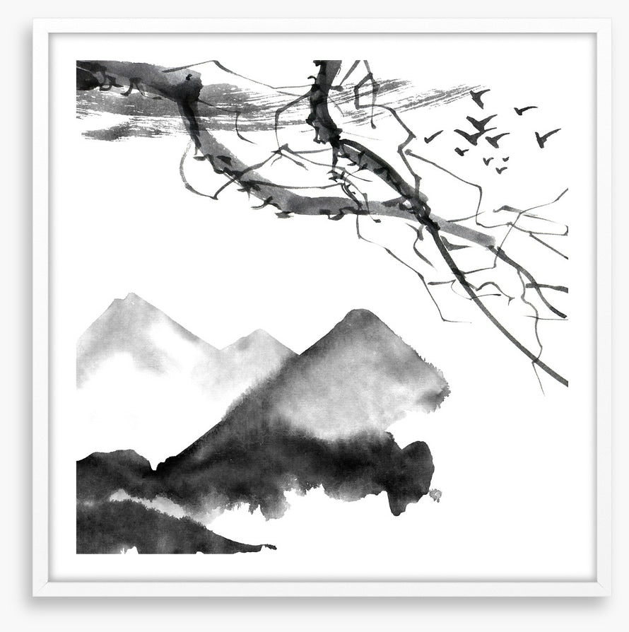 Branching mountains