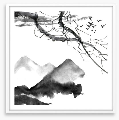 Branching mountains