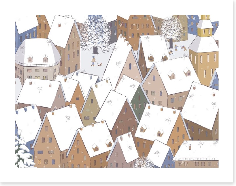 Winter in the village