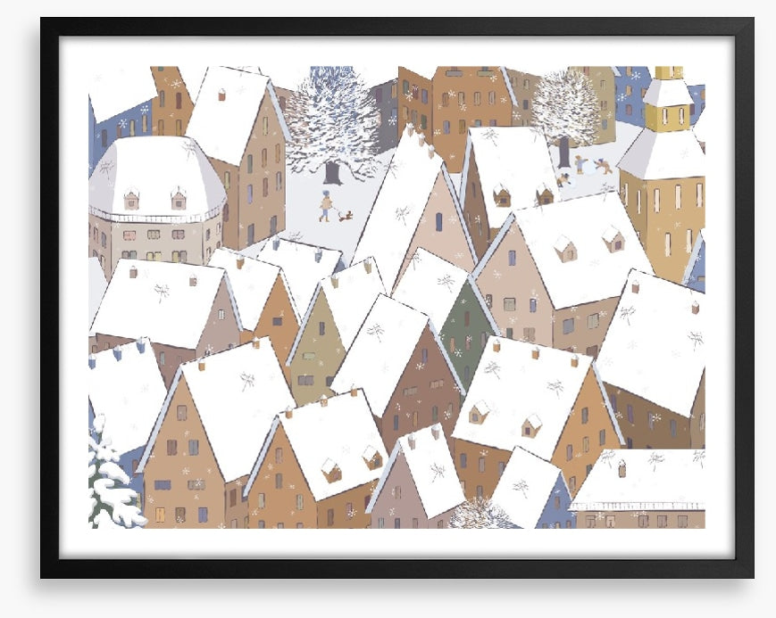 Winter in the village