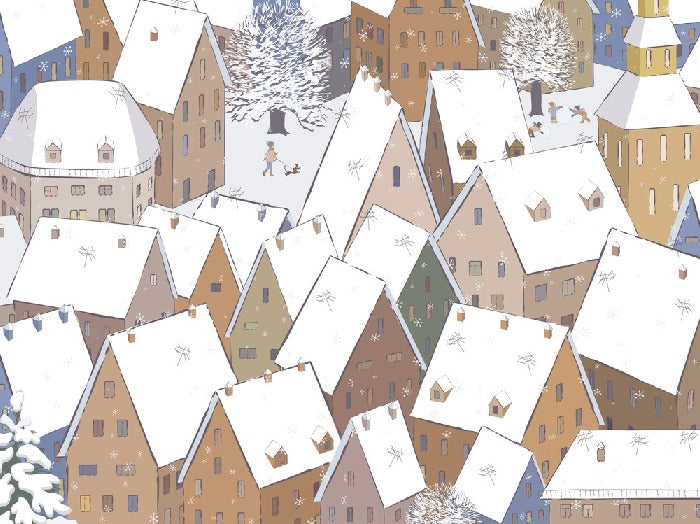 Winter in the village