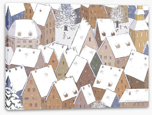Winter in the village