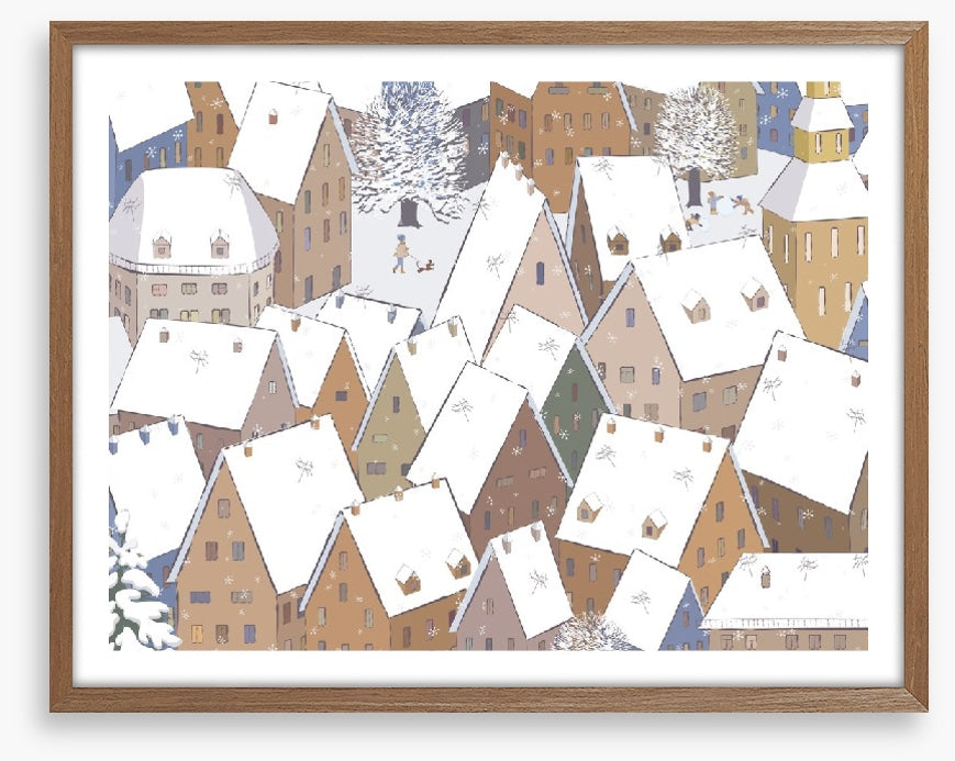 Winter in the village