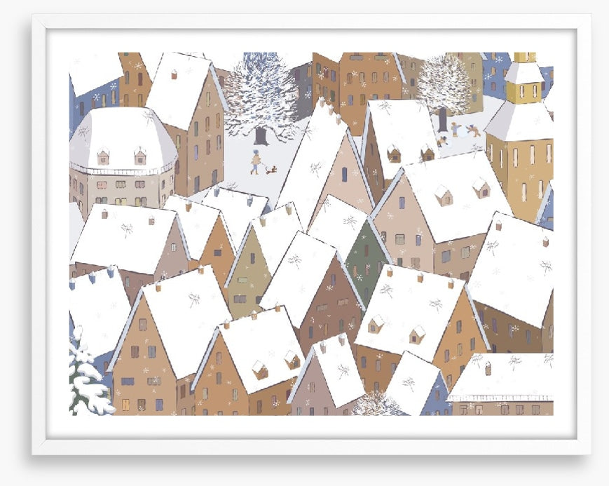 Winter in the village