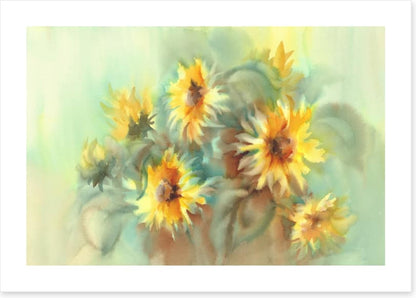 Summer sunflowers