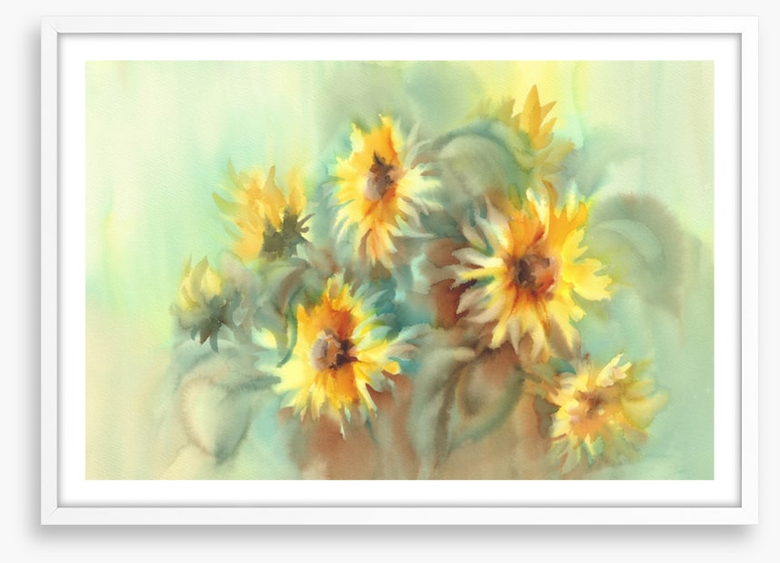 Summer sunflowers