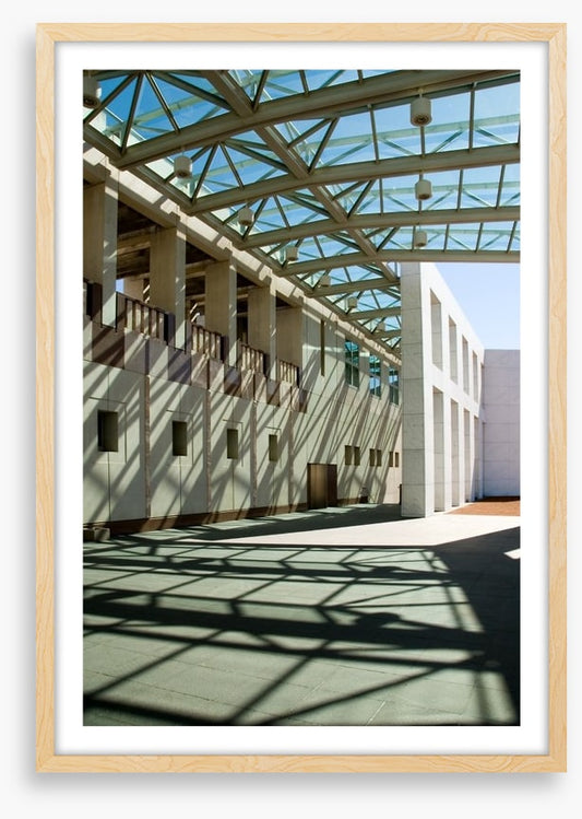 Parliament House shadows
