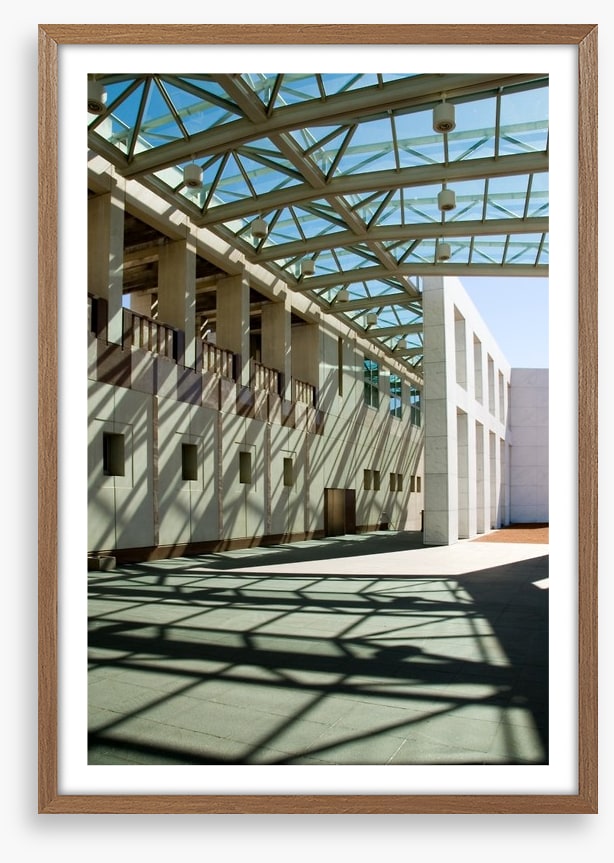 Parliament House shadows