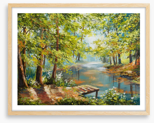By the river dock