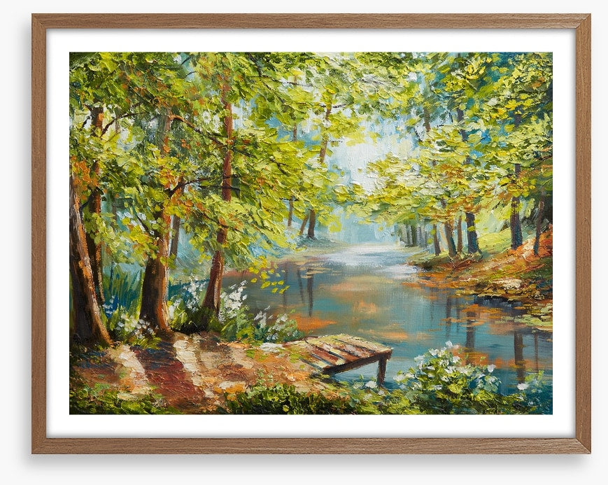 By the river dock