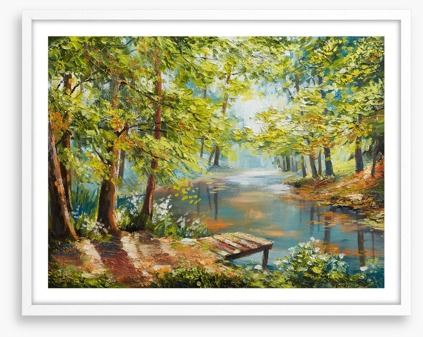 By the river dock