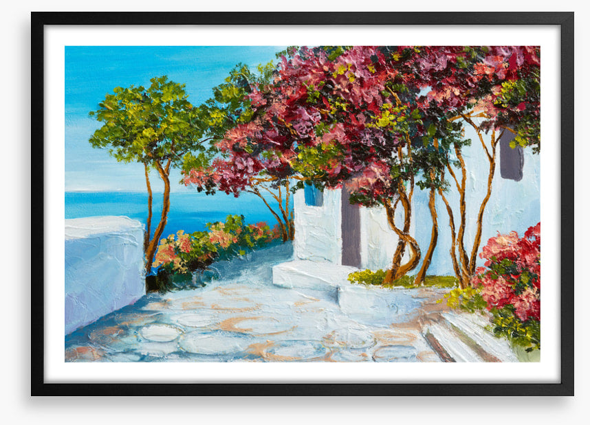 Trees on the terrace