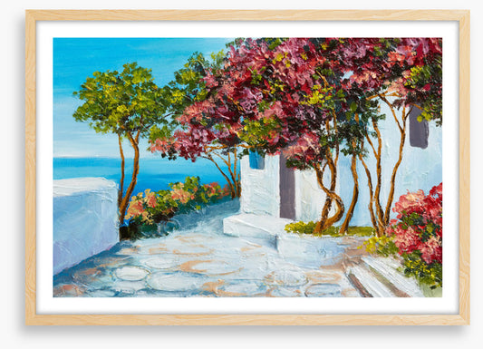 Trees on the terrace