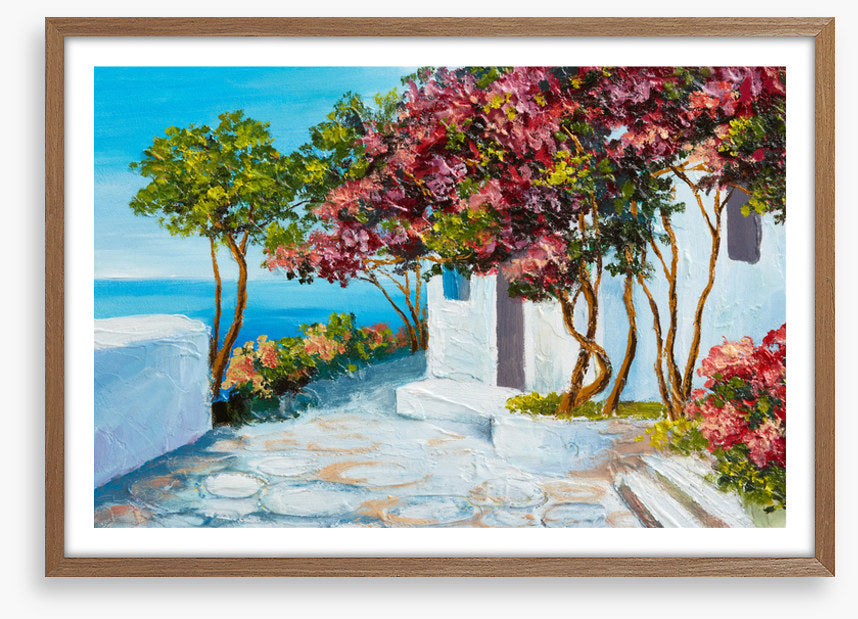 Trees on the terrace