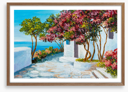 Trees on the terrace