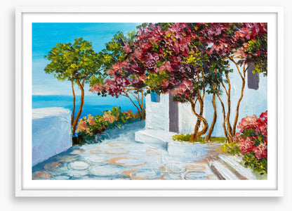 Trees on the terrace