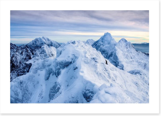 Lonely climber