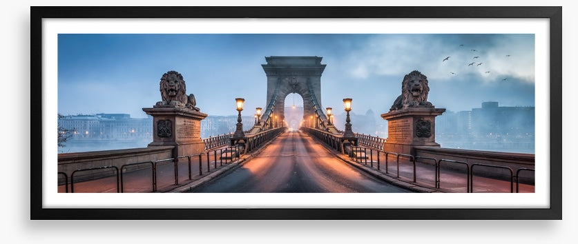 Chain Bridge panorama