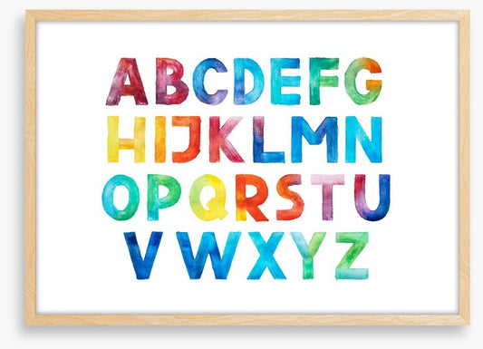 Alphabet and Numbers