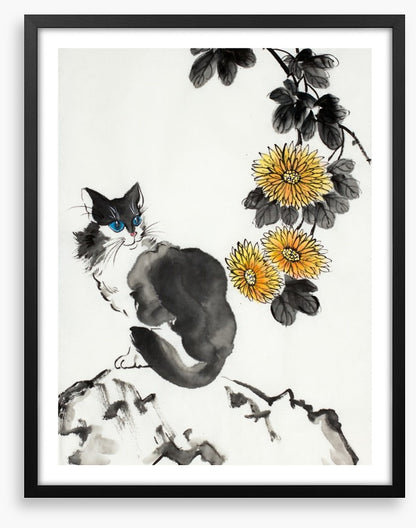 The chrysanthemum cat