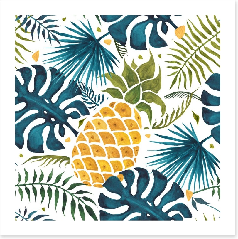 Pineapple palms