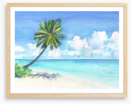 Palm in paradise