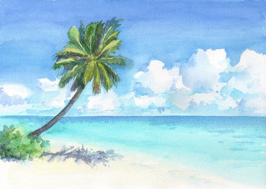 Palm in paradise