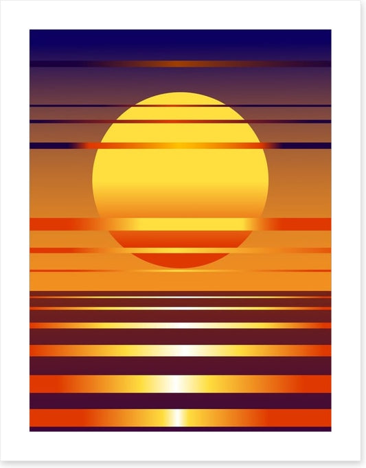 Contemporary sunset
