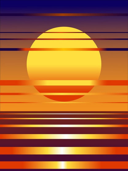 Contemporary sunset