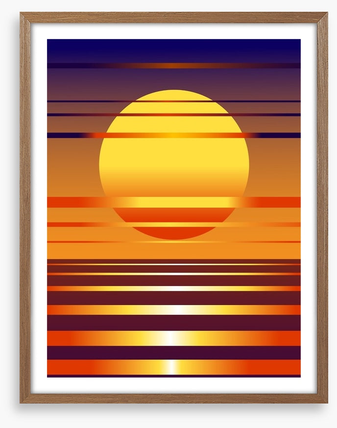 Contemporary sunset