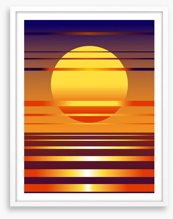 Contemporary sunset