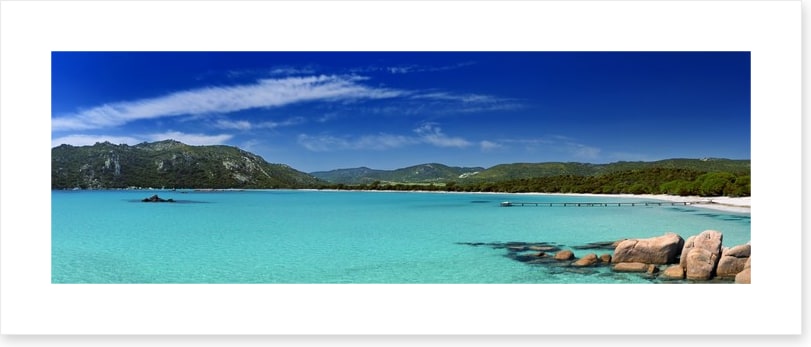 Sweeping bay panorama